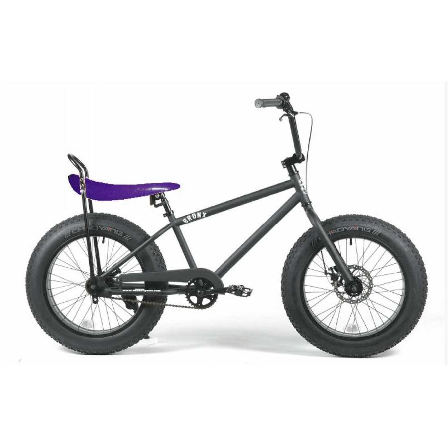 自転車 20BRONX-CUTOM MATTE BLACK シングルスピード ブロンクス