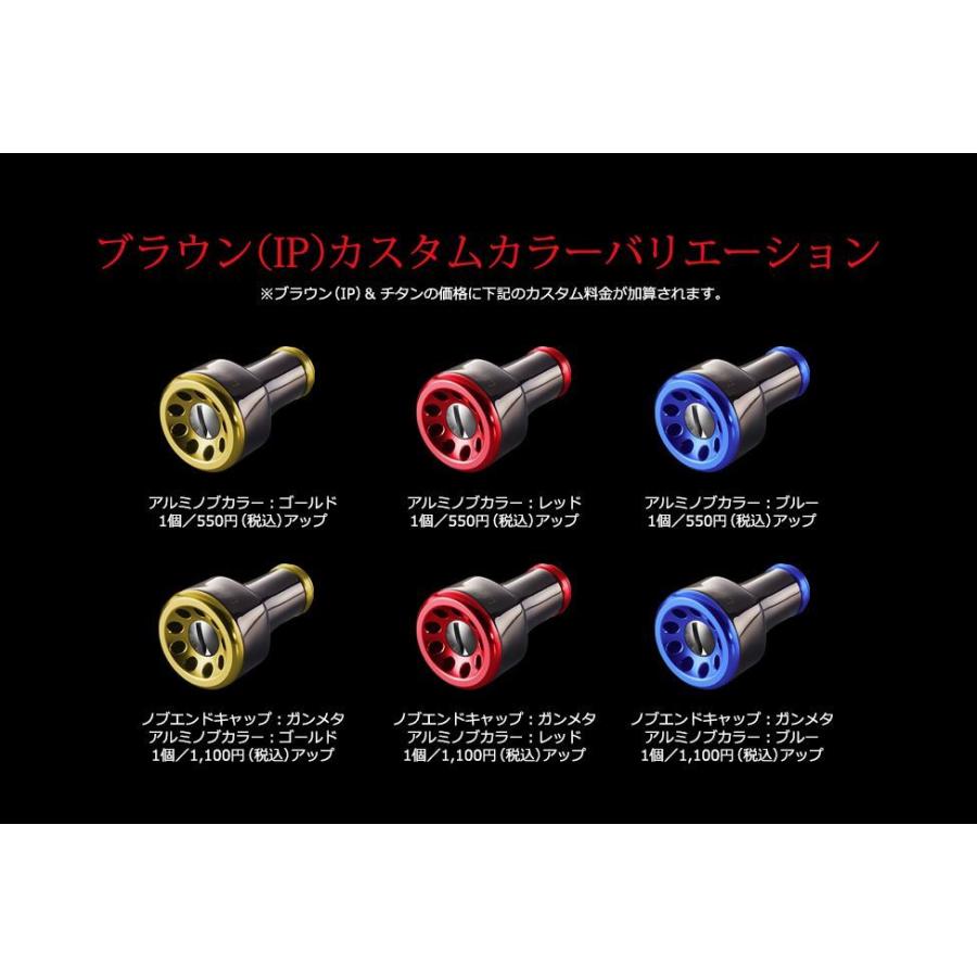 フォルティシモ 2個 ブラウンIP ファイヤー Fortissimo Livre ハンドル