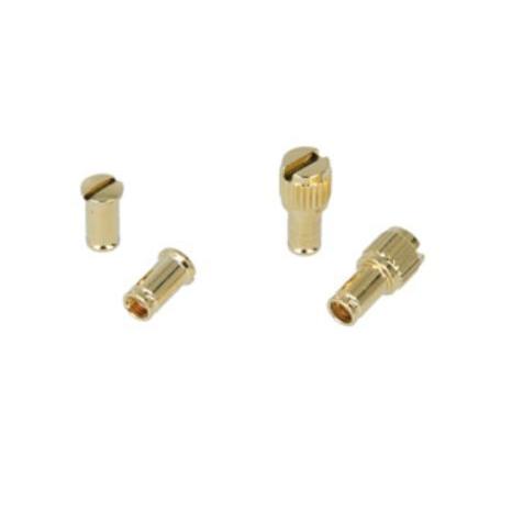 サイドカップナットセット 金メッキ クロム ブラック avail NUT