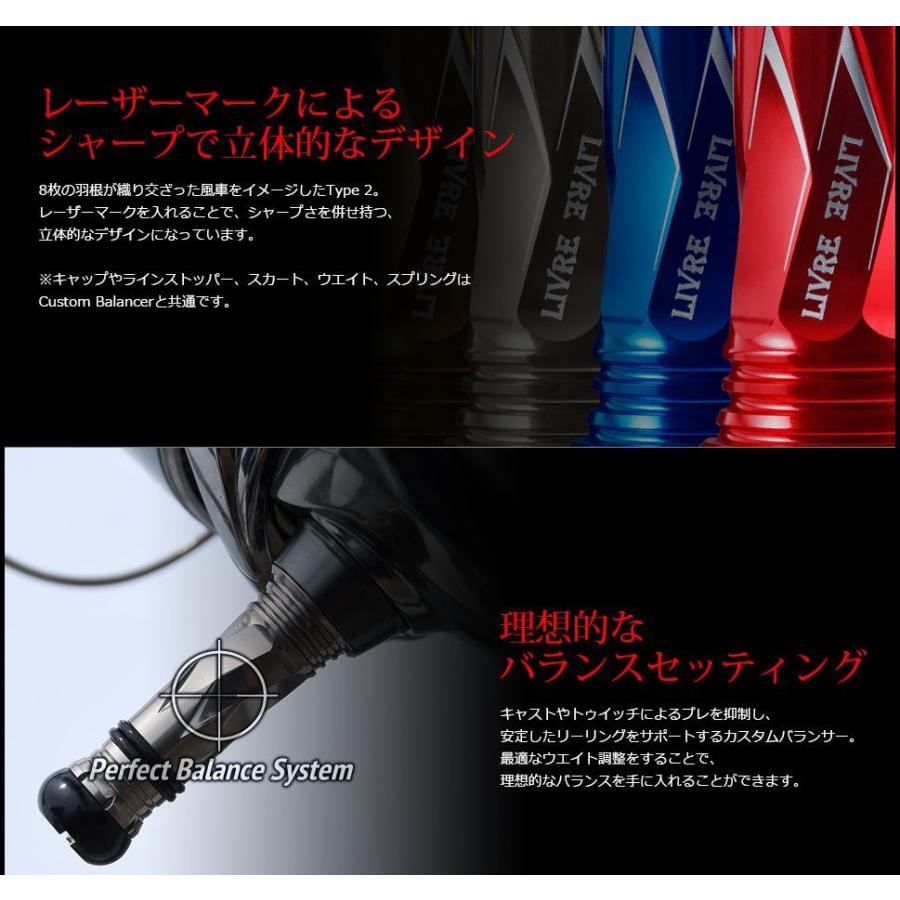 LIVRE リブレ カスタムバランサー タイプ2 シマノ ダイワ C1 ダイワ