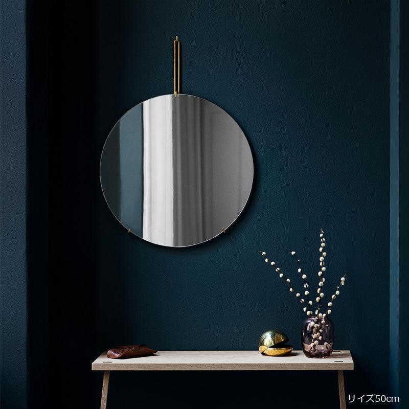MOEBE Wall Mirror 50cm(ウォールミラー）ブラス（真鍮） 壁掛けミラー