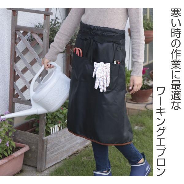 作業用 エプロン 男女兼用 （ ワーキングエプロン 作業用品 エプロン