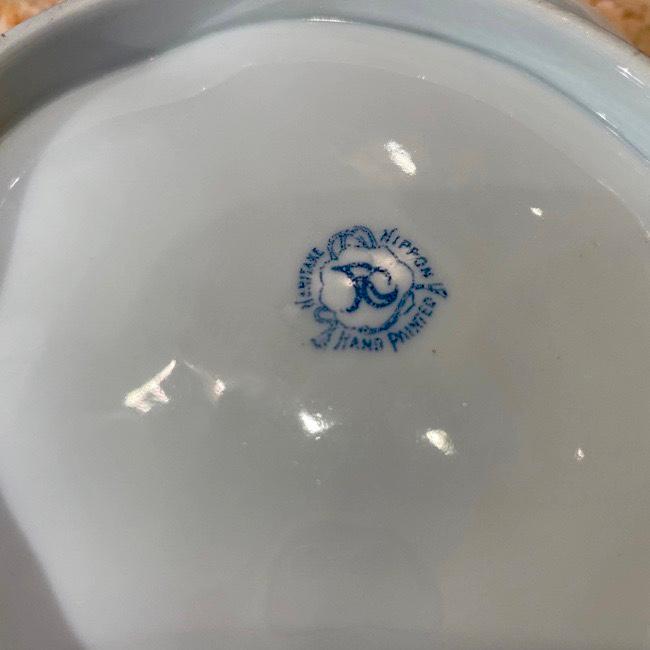 ノリタケ オールドノリタケ RCニッポンマーク 金彩盛上 手付 皿