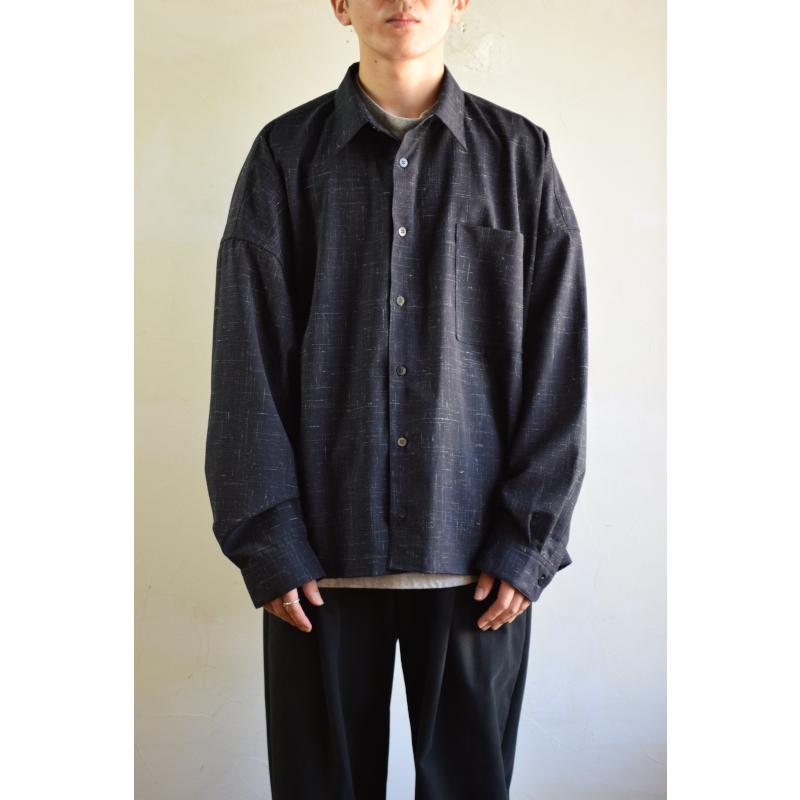 WhoWhat（フーワット） 【SALE!】whowhat 5X SHIRT/SHORT LENGTH [NAVY