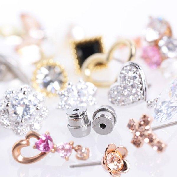 ピアス キャッチ 日本製 両耳用 ピアスロックミニ クリスメラ ピアス