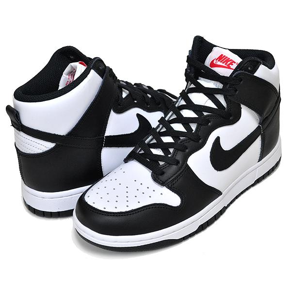 ダンク（NIKE） NIKE WMNS DUNK HIGH white/black-university red