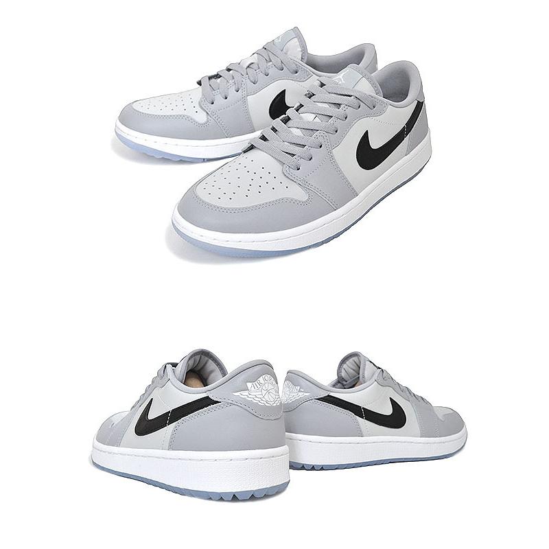 エア ジョーダン 1 NIKE AIR JORDAN LOW GOLF WOLF GREY wolf grey/blk