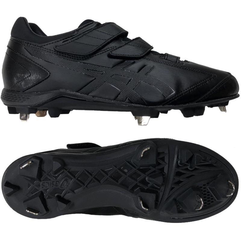 ASICS（アシックス） 26cmのみ 野球 埋込金具スパイク 金属歯 ベルクロ