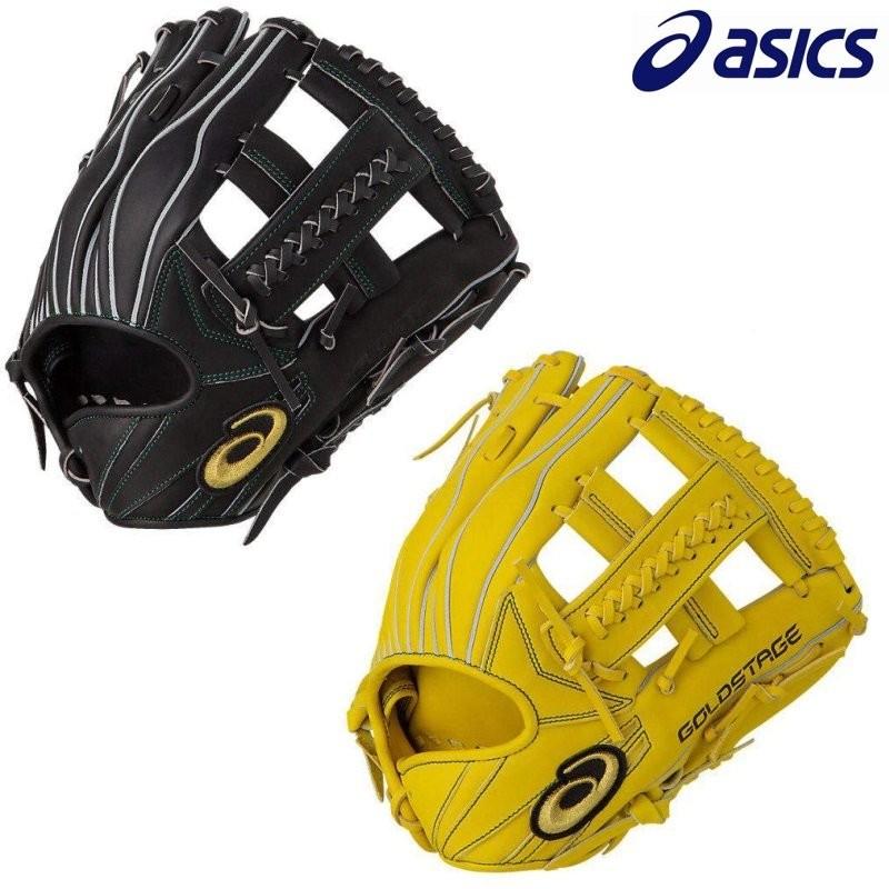 ASICS（アシックス） 野球 軟式グラブ グローブ 内野手用 ゴールド