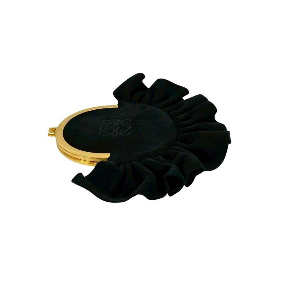 LOEWE（ロエベ） 極 美品 希少品 箱 袋付き アナグラム 刺繍 ロゴ 金具