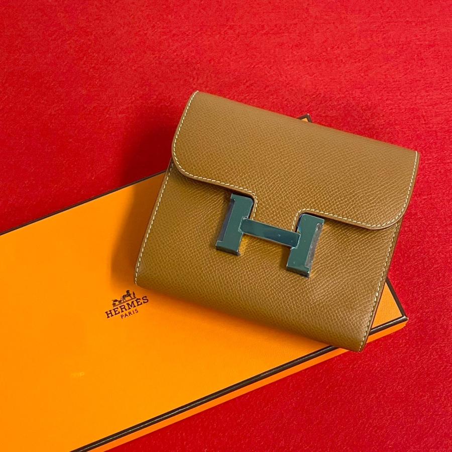 HERMES（エルメス） ほぼ未使用 Z刻印 コンスタンス コンパクト ロゴ