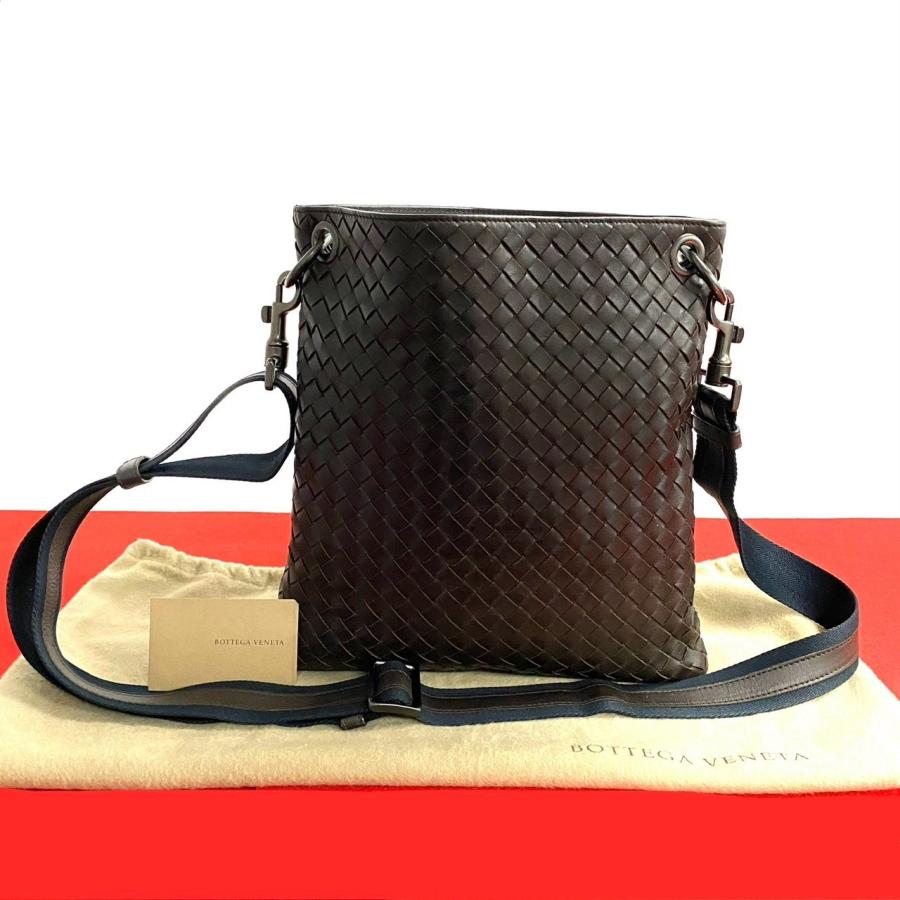 極 美品 袋付き 希少品 BOTTEGA VENETA ボッテガヴェネタ イントレ