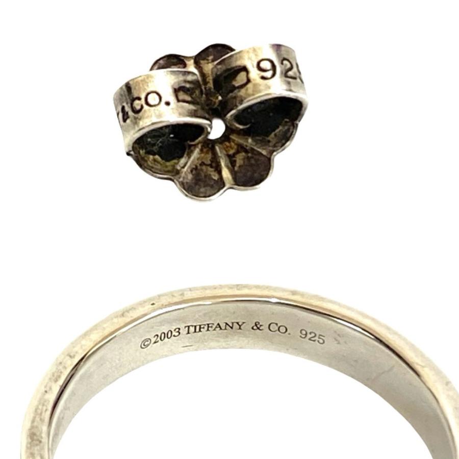 TIFFANY&Co.（ティファニー） 極 美品 希少品 1837 フープ ピアス ロゴ