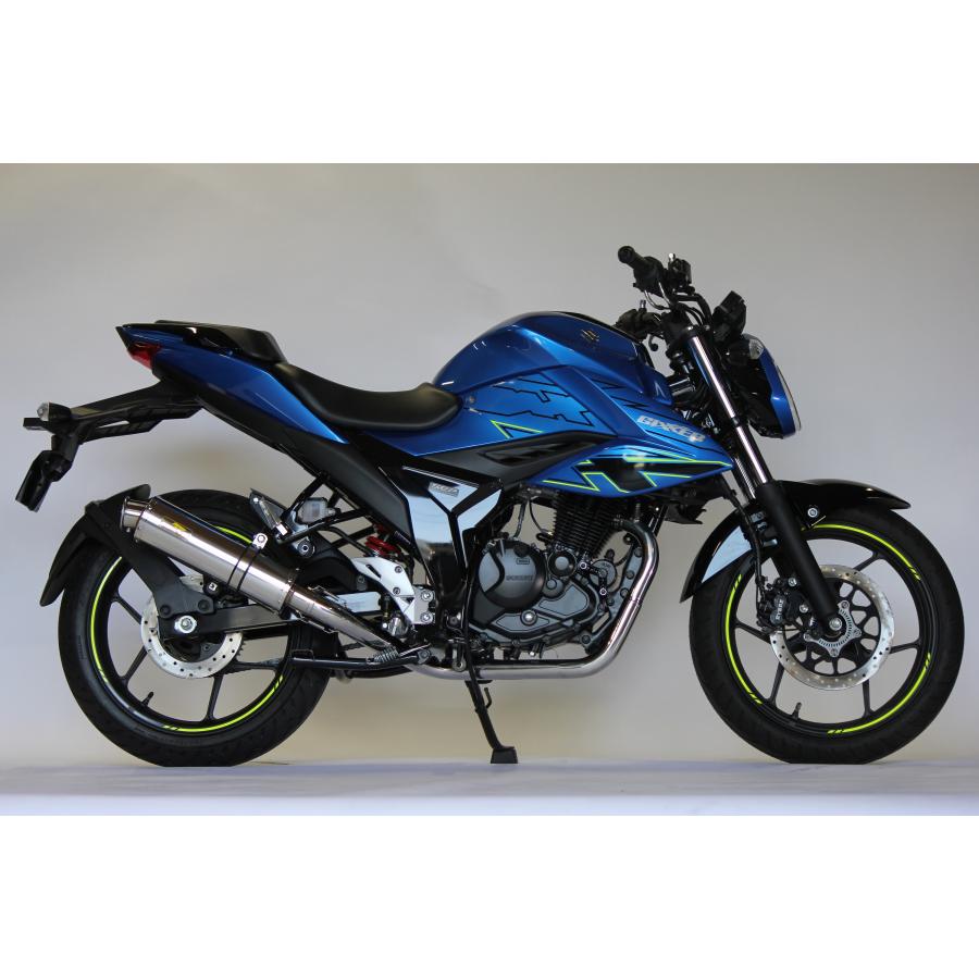 ジクサー Realize ジクサー150 バイクマフラー 8BK-ED131 22Racing