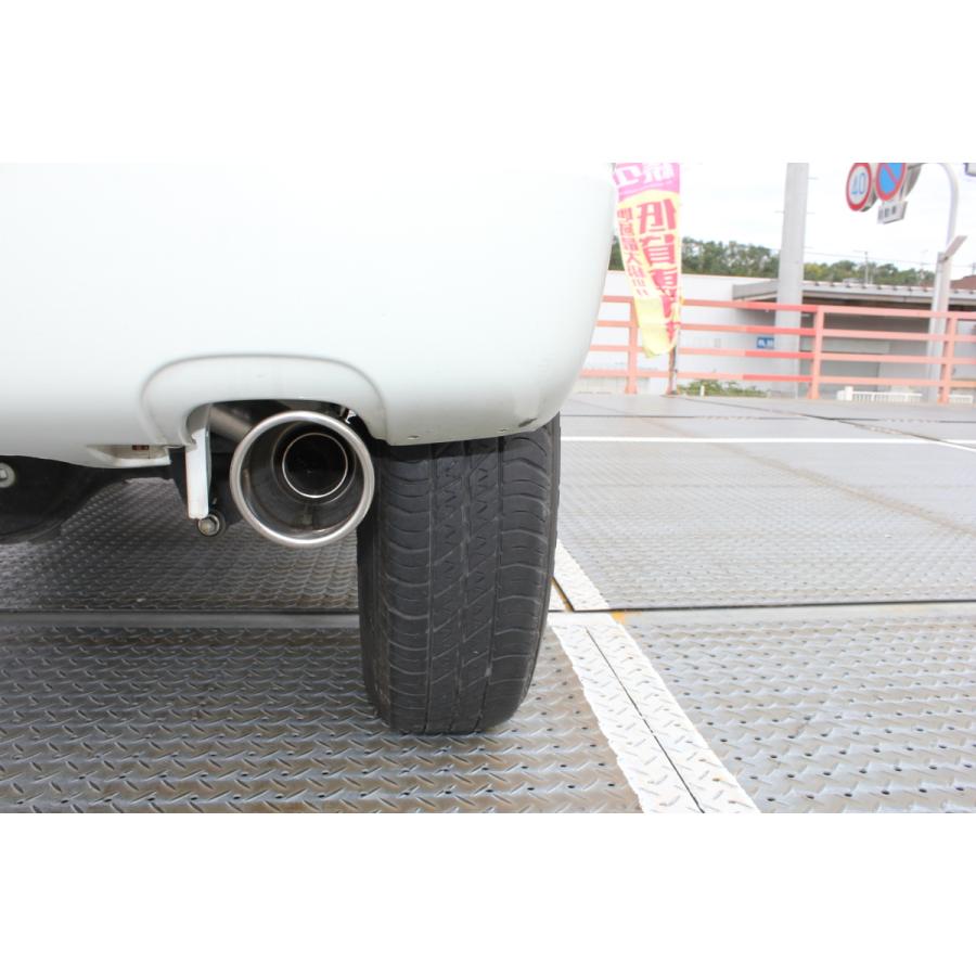 ジムニー 爆買 Bluefin マフラー JB23W 1型〜10型 純正バンパー用