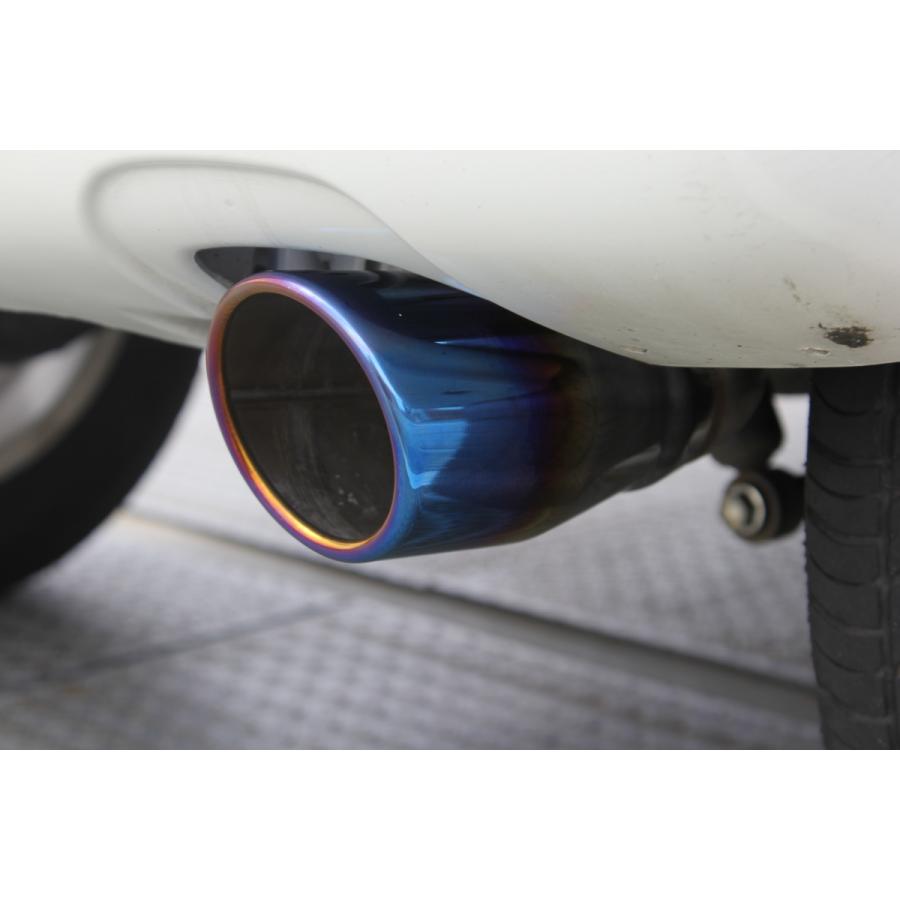 ジムニー 爆買 Bluefin マフラー JB23W 1型〜10型 純正バンパー用