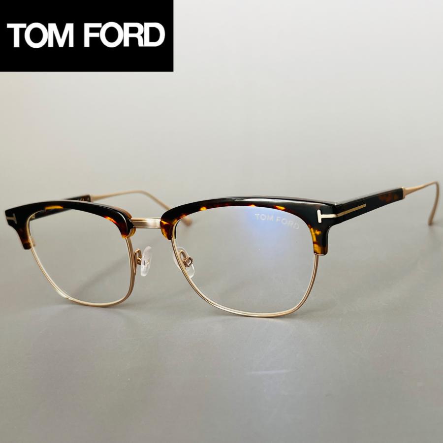 TOM FORD EYEWEAR メガネ トムフォード サーモントブロー メンズ
