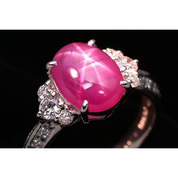 MIKIMOTOのストーンからリメイク・ビルマ産 貫禄 スタールビー 2.99