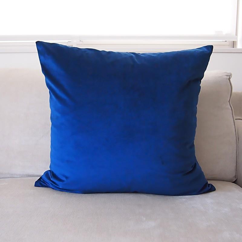 送料無料 ブルークッションカバー 4枚 Aセット 青系 : mignon interior