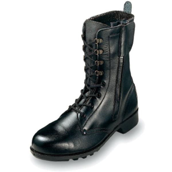 エンゼル 安全靴 CH511 編み上げ チャック付 金属先芯 作業靴