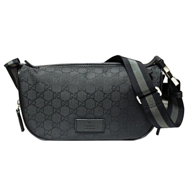Gucci グッチ ボディーバッグ 斜め掛け ブラック 黒 GG GUCCI（グッチ