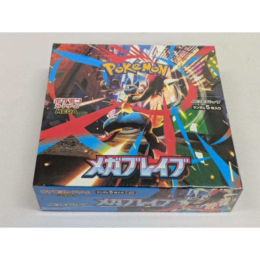 ポケモン メガブレイブ 未開封シュリンク付きbox シュリンク付き