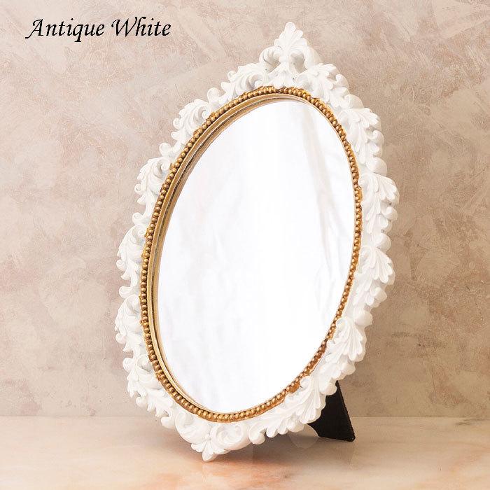 Andante 2wayミラー アンティーク調 スタンドミラー ウォールミラー