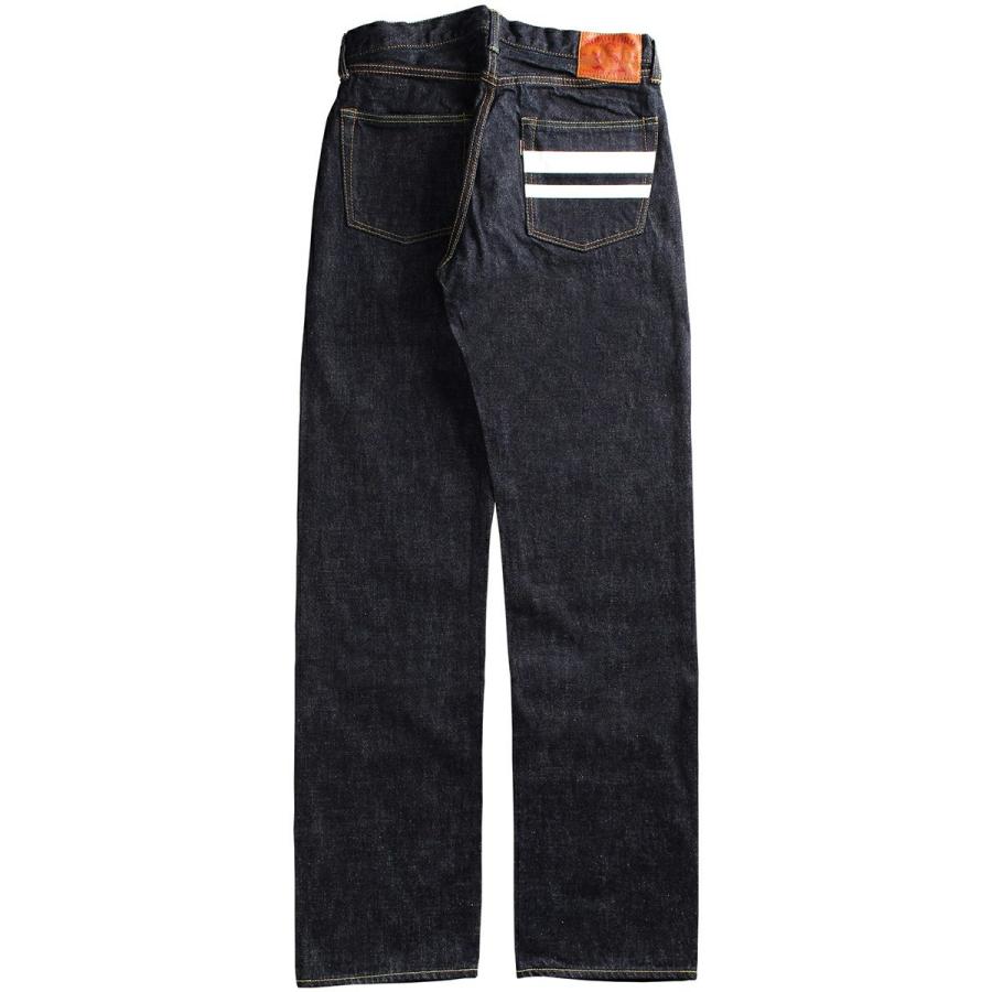 出陣レーベル 桃太郎ジーンズ 出陣 ミドルストレート ジーンズ デニム