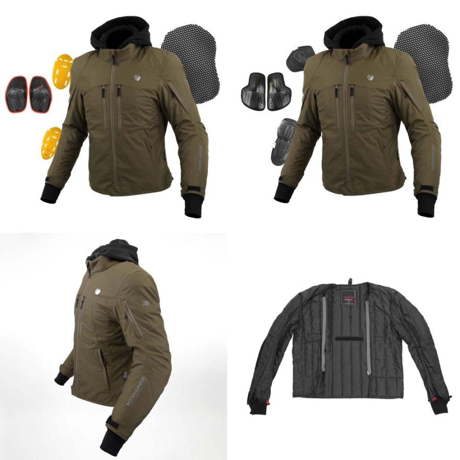 コミネ（Komine） 【送料無料】 ☆ 07-608 ハイプロテクトウインター