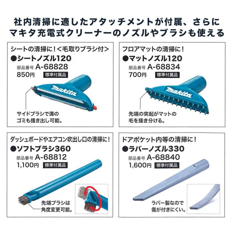 マキタ（makita） 充電式ハンドクリーナ CL184DZ 18V対応（本体のみ