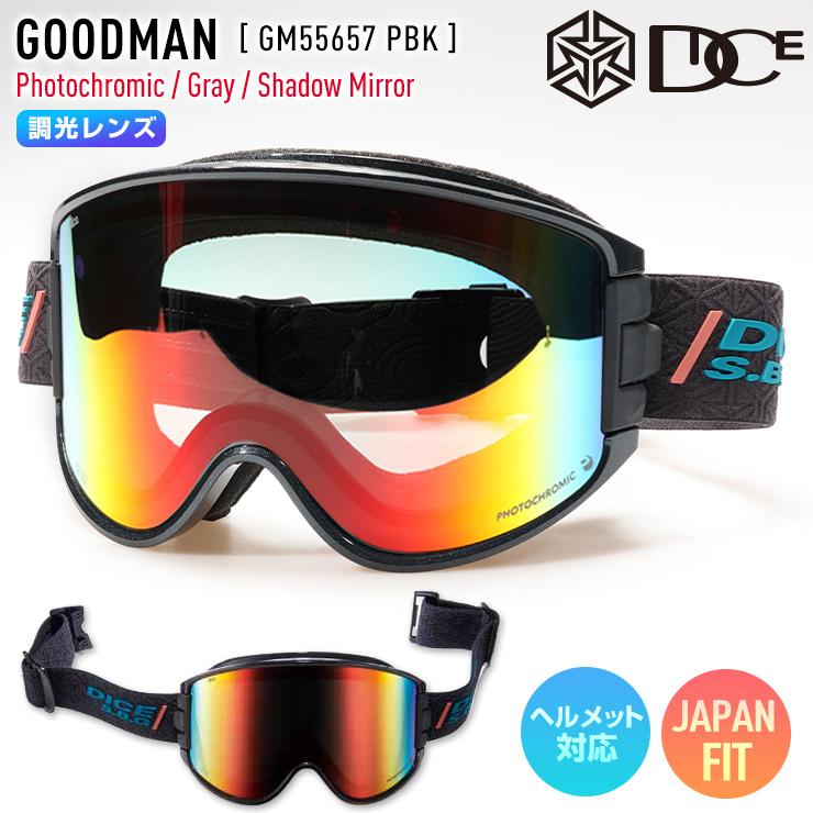 DICE（ダイス） 2026 DICE GOODMAN グッドマン スノーボード ゴーグル