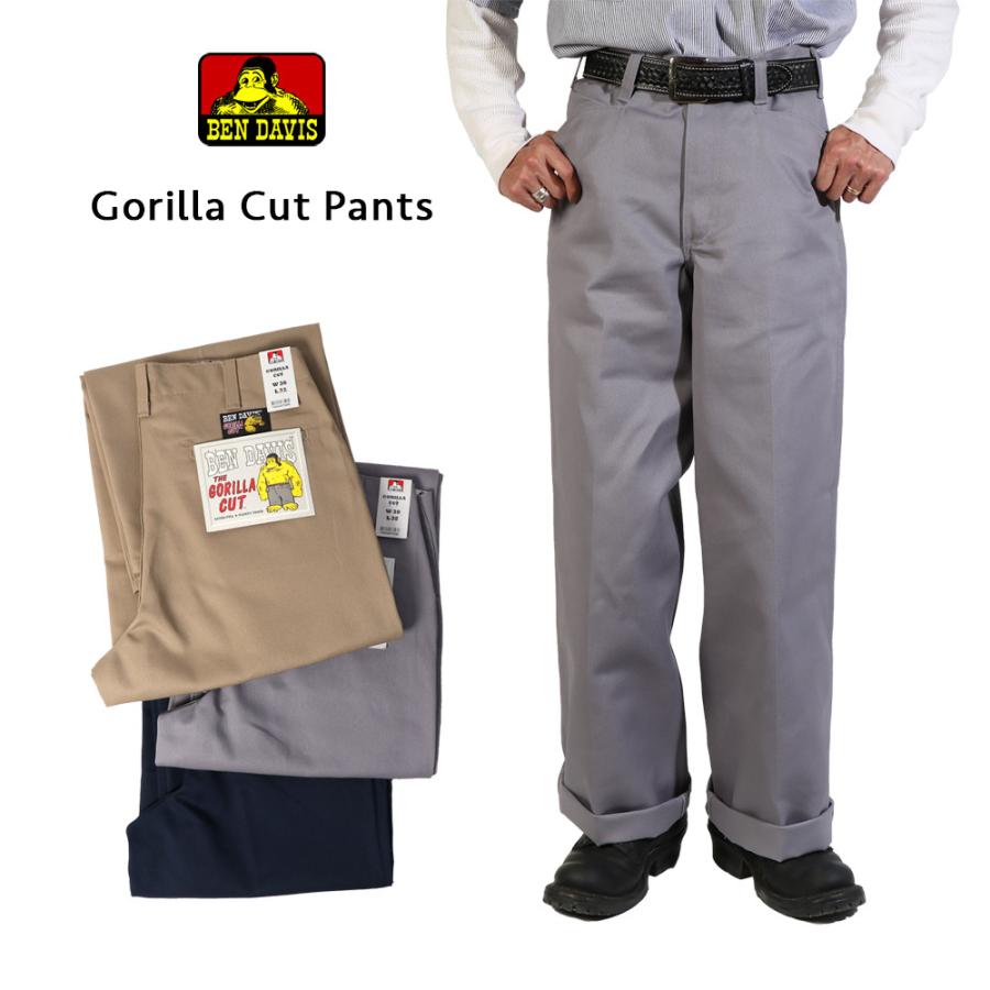 BEN DAVIS（ベンデイビス） Gorilla Cut ゴリラカット パンツ : MAVAZI