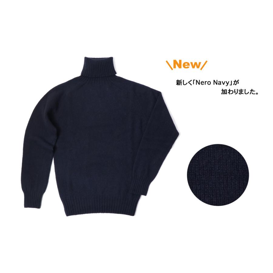 INVERALLAN（インバーアラン） ラムズウール100% タートルネック