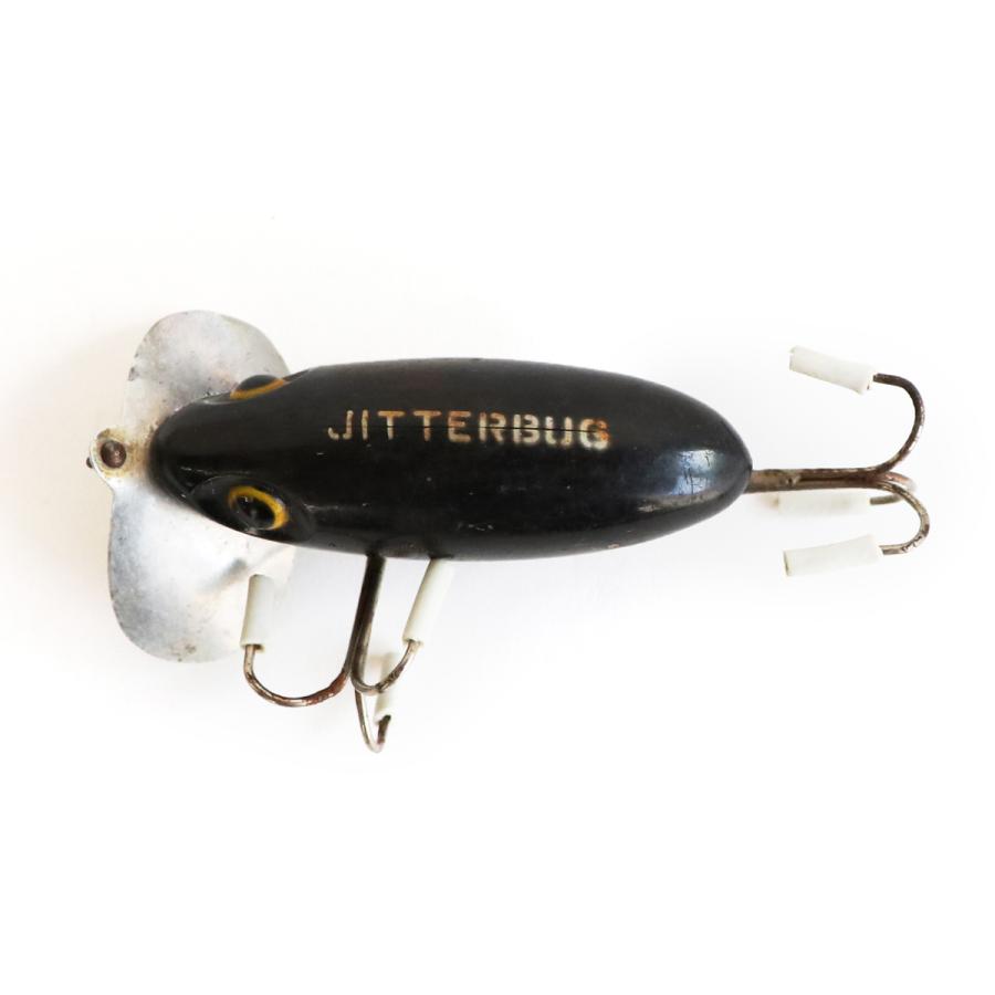 VINTAGE ビンテージルアー FRED ARBOGAST JITTERBUG BLACK オールド