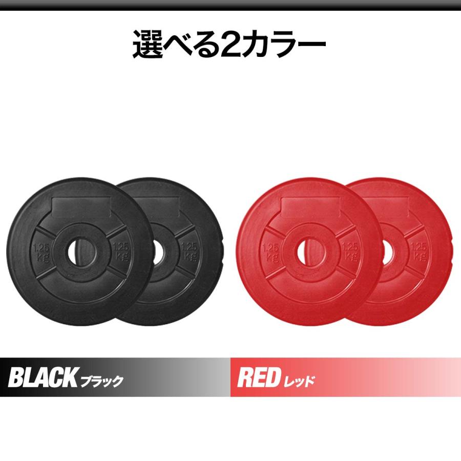 セメントダンベルセット 10kg×2セット a09885 用 1.25kgプレート×2