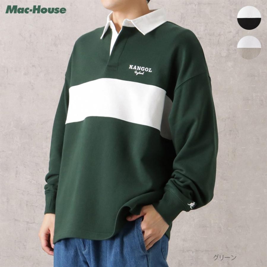 KANGOL（カンゴール） ラガーシャツ メンズ 長袖 長袖Tシャツ ロンT