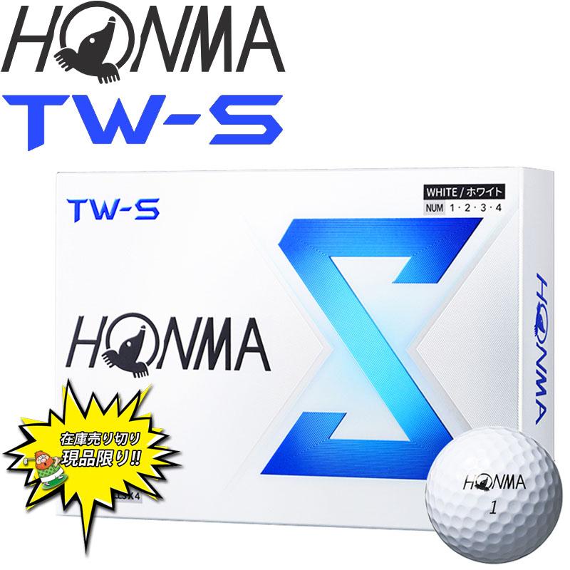 TOUR WORLD 特価 本間ゴルフ ホンマ TW-S ツアーワールド ゴルフボール