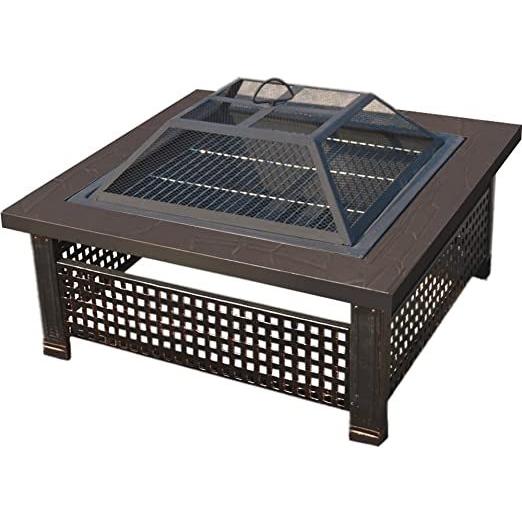 バーベキュー 焚火台 多人用 BBQ 庭 家族用 大型 テーブル キャンプ