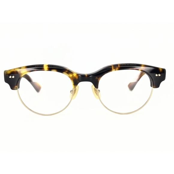 カネコガンキョウ VINTAGE KV-76 DEMI 未使用品（S） ] 金子眼鏡