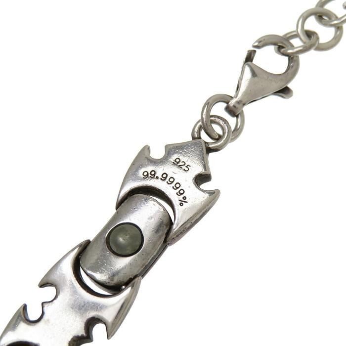 有機ゲルマニウム 梵字 ブレスレット シルバー925/ゲルマニウムチップ