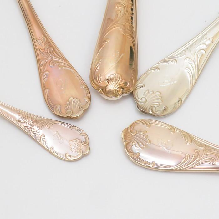 Christofle マルリー 30ピースセット 未使用 イニシャル入り