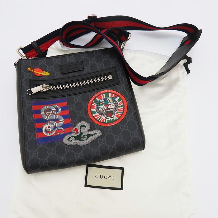 GUCCI（グッチ） 547751 001998 クーリエ パッチワーク ショルダー