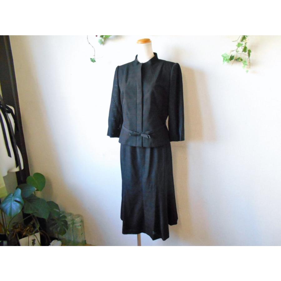 東京イギン トーキョーIGIN 7分袖 黒 ブラック フォーマル 春夏 向き 9