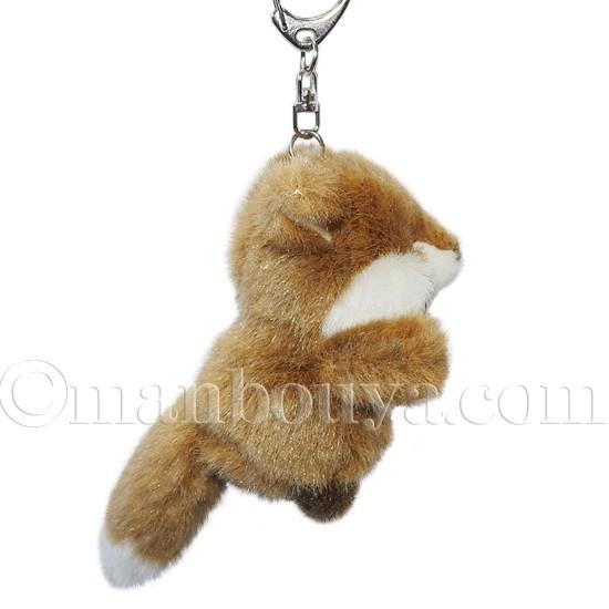 キツネ ぬいぐるみ キーホルダー たけのこ TAKENOKO JOYFUL MATES