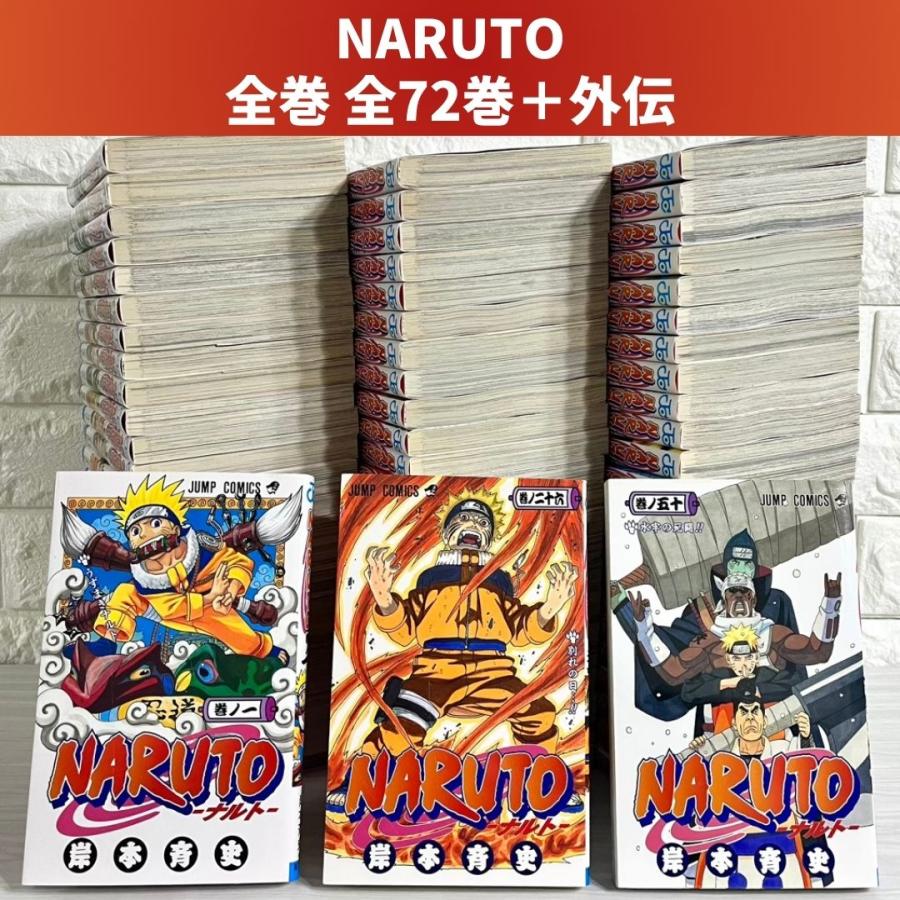 NARUTOナルト全巻セット&外伝&特典冊子、DVD NARUTO ナルト 全巻セット