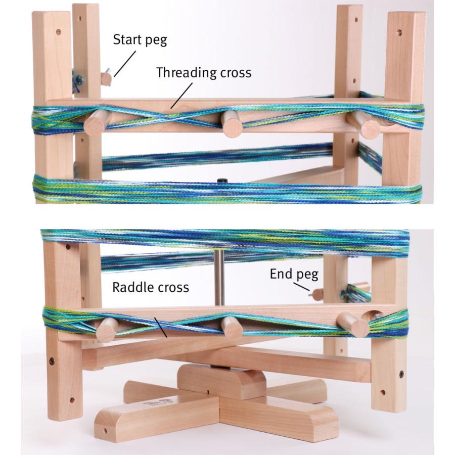回転式整経台 ワーピングミル 15m対応 組み立てキット アシュフォード