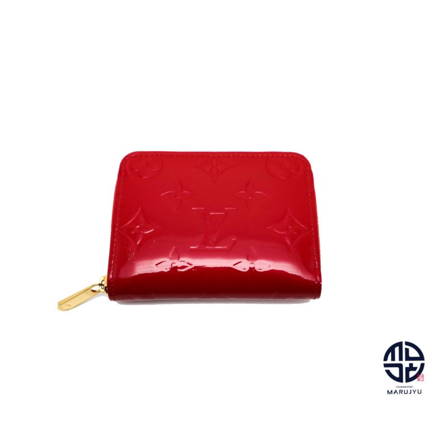 LOUIS VUITTON（ルイ・ヴィトン） 赤 ヴェルニ ジッピーコインパース