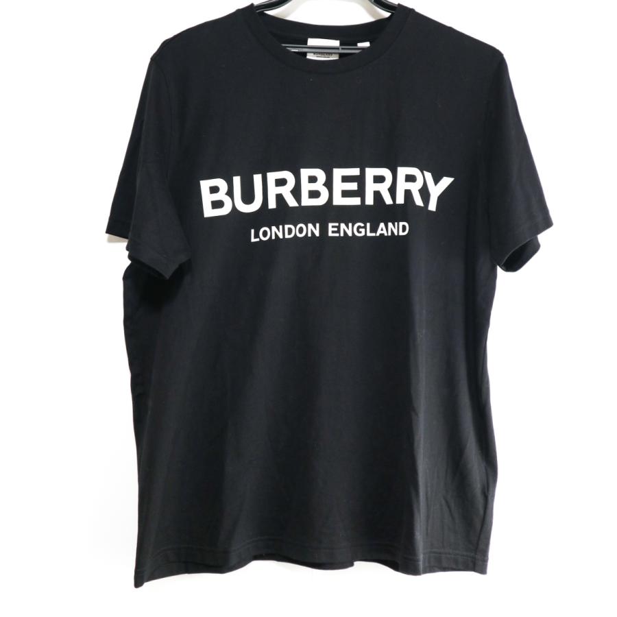 BURBERRY（バーバリー） ロゴ ブラック Tシャツ メンズ 半袖 服
