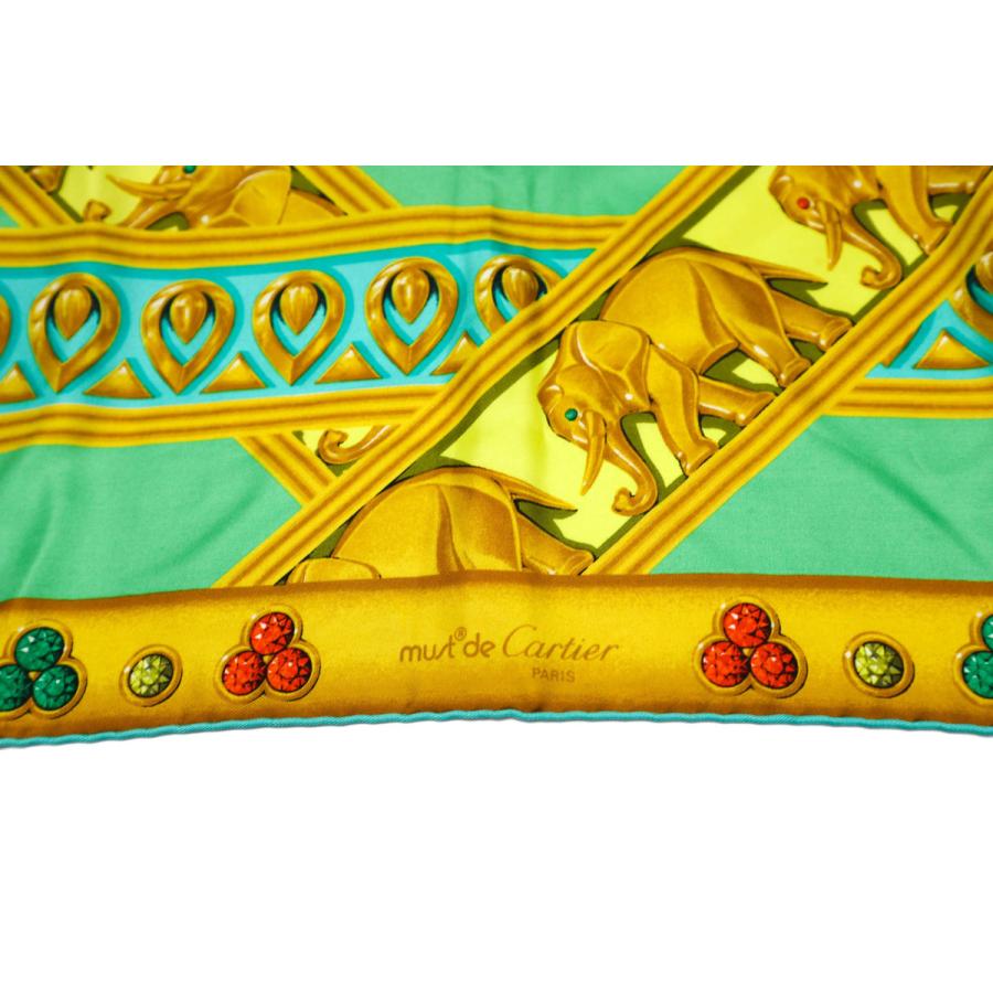 Cartier（カルティエ） CARTIER Cartier シルク スカーフ アパレル