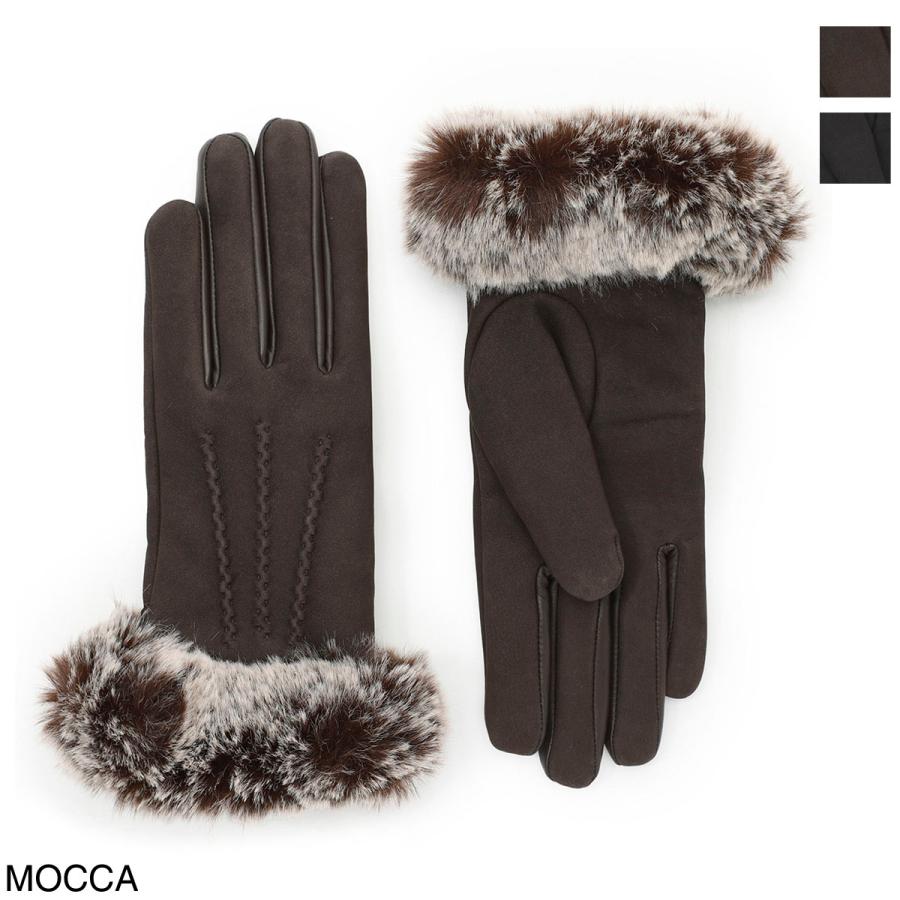 DENTS（デンツ） レザーグローブ WENDY HAIRSHEEP 手袋 レディース 7